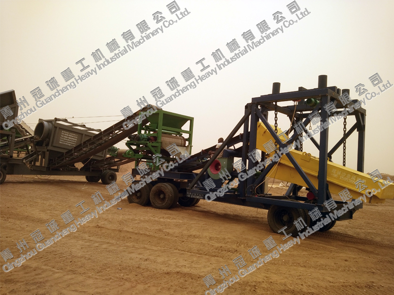 砂金礦干選機(jī)械