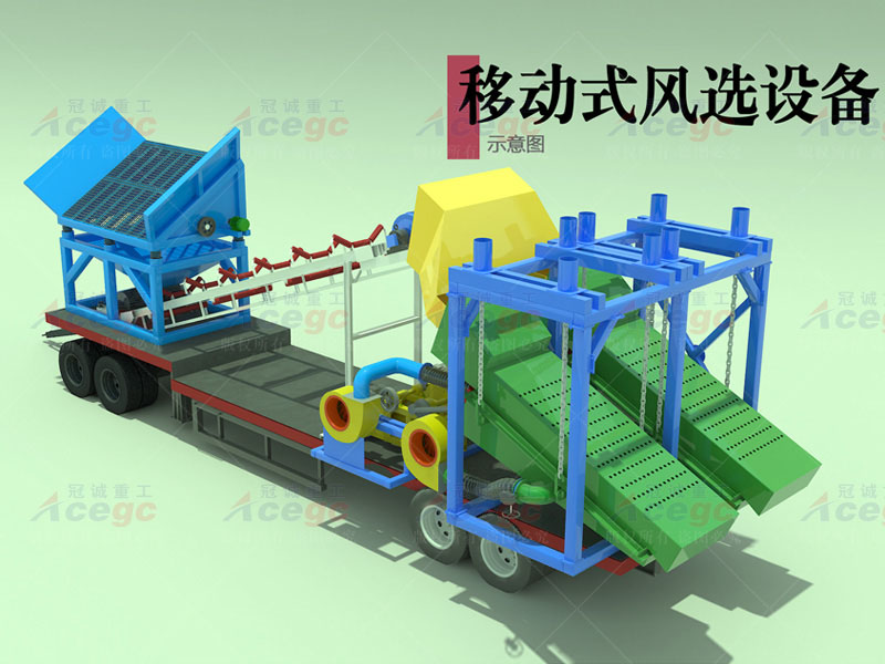 150方移動(dòng)式風(fēng)選車
