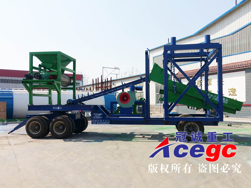 移動(dòng)干選風(fēng)選淘金車